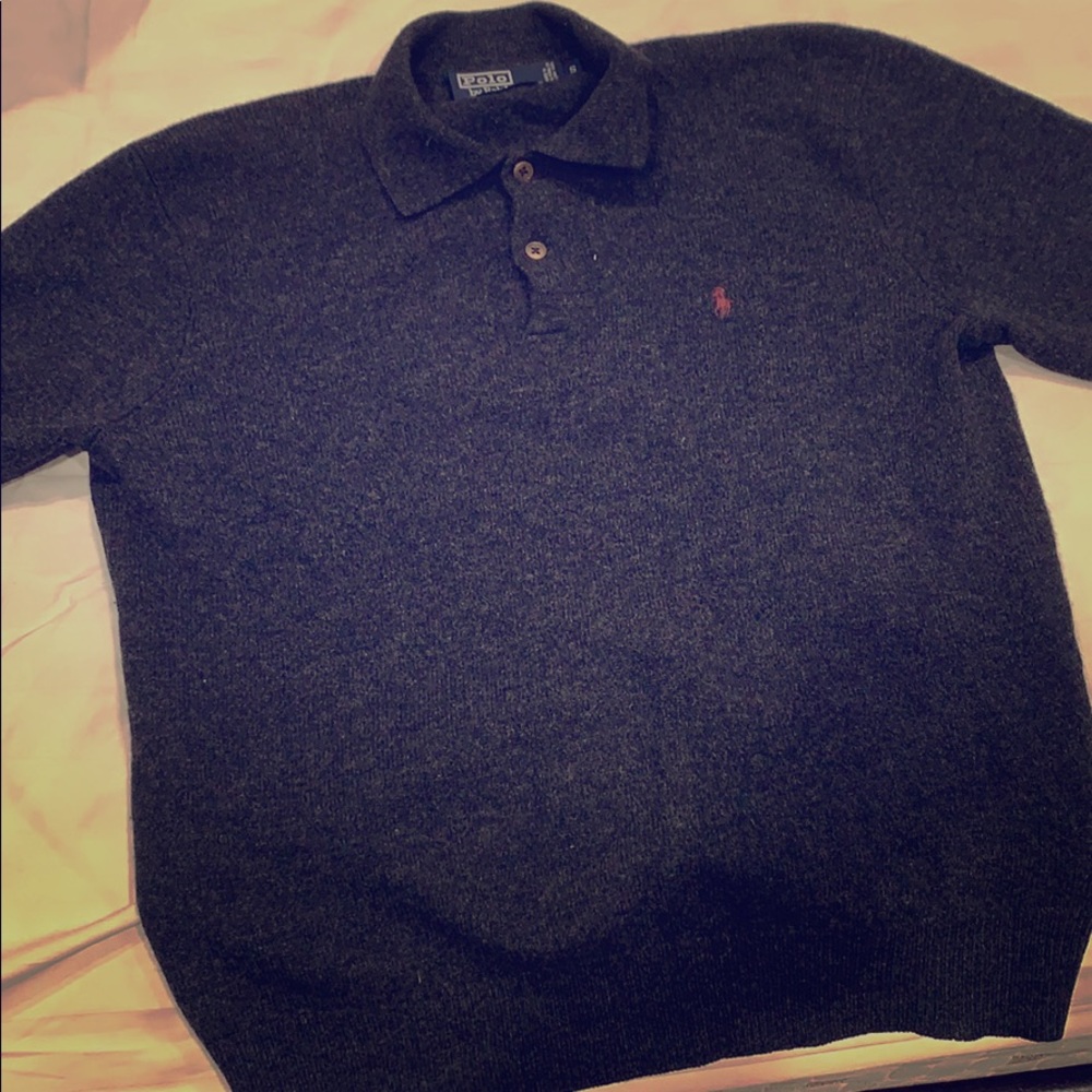 Polo Lambswool Long Sleeve Sweater